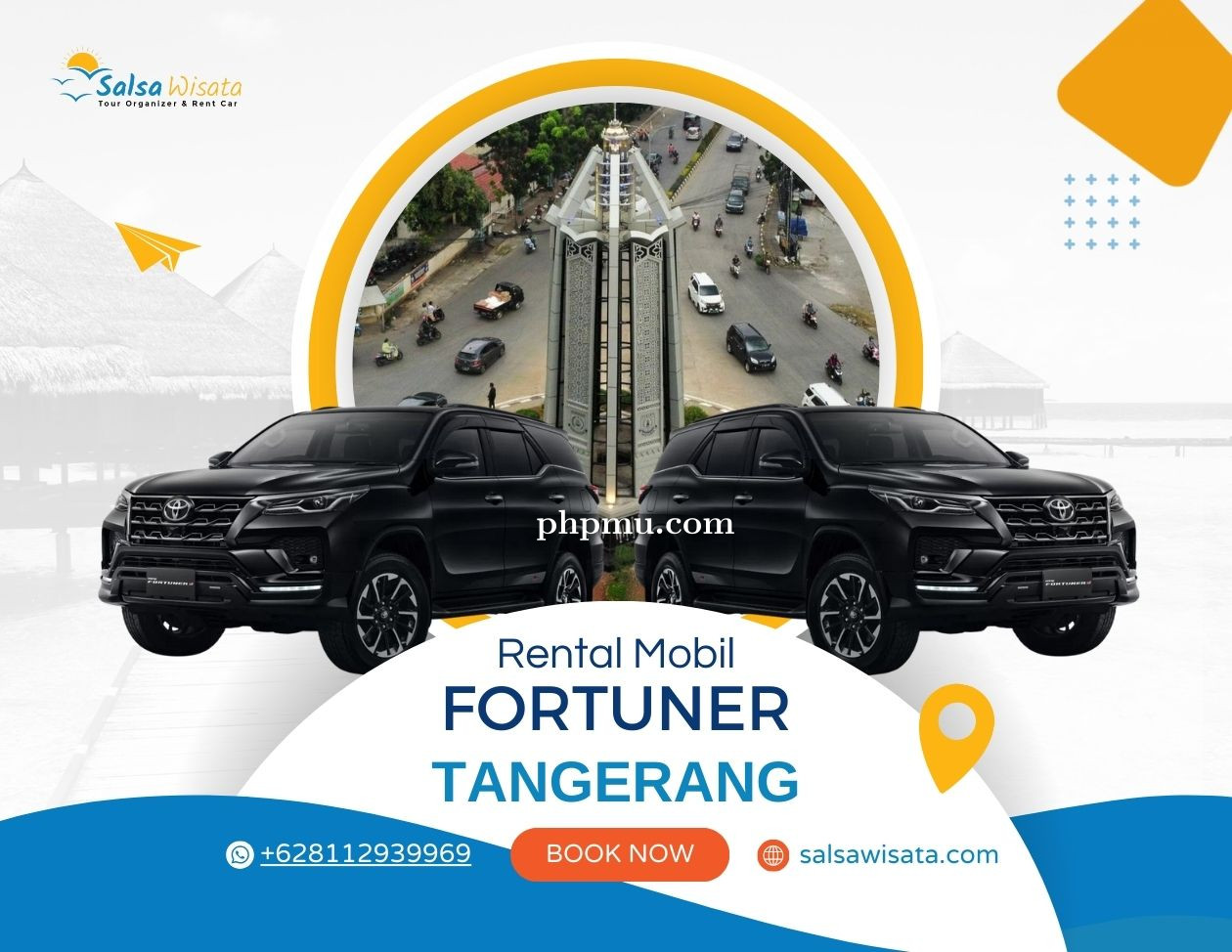 Rental Fortuner Tangerang Bisa Custom Paket