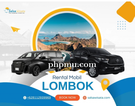 Sewa Mobil Lombok untuk Event dan Gathering