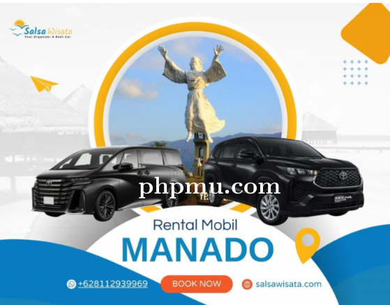 Rental Mobil Manado untuk Trip Wisata Alam